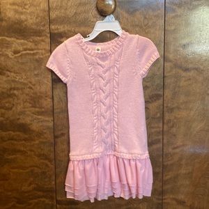 Cherokee cute pink knitted dress